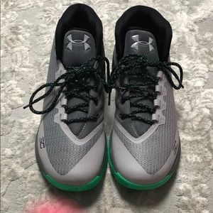 Green/Gray Men’s Under Armour sneakers